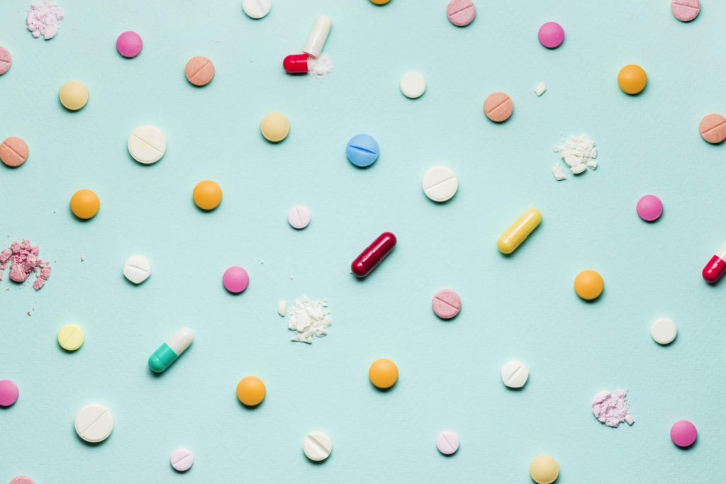 Pretty pills.